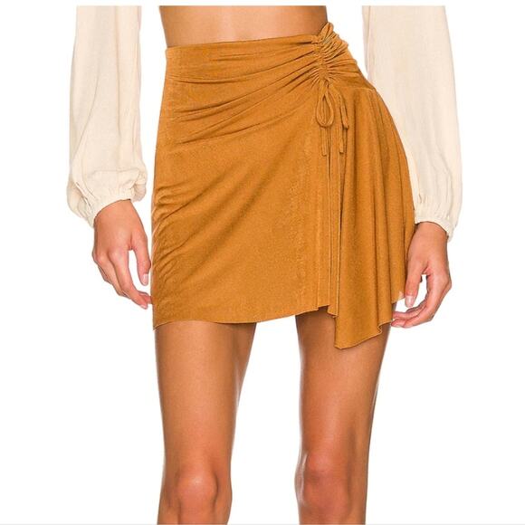 Free People Who's that Skirt Mini in Cathaway Spice XS - Picture 1 of 13